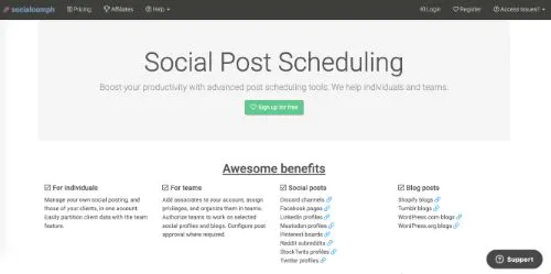 Socialoomph