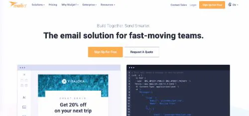 Best Email Marketing Services & Software: Mailjet