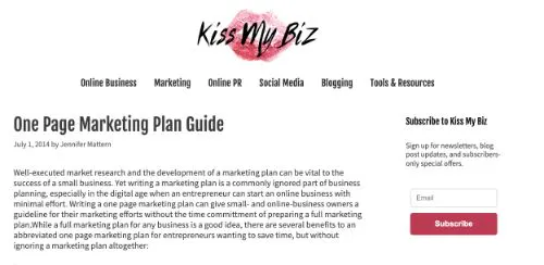 Kiss My Biz