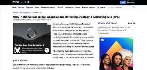 MBA Skool (NBA)
