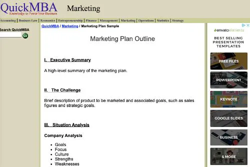 QuickMBA