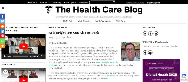 The Health Care Blog